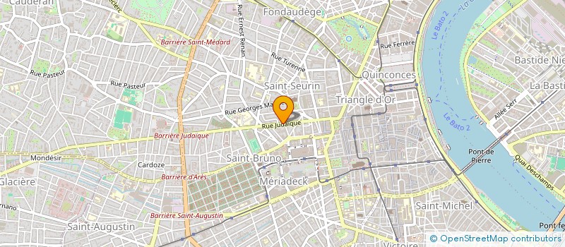 localisation de l'entreprise SCI BLACK CAT  BORDEAUX