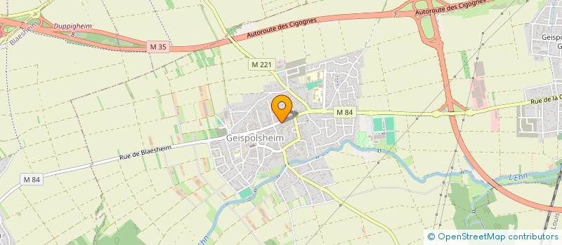 localisation de l'entreprise SCI BLACK GHOST  GEISPOLSHEIM