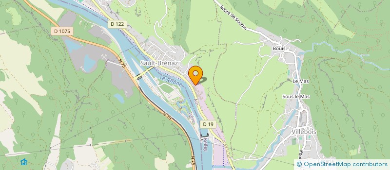 localisation de l'entreprise SCI BLACK'HILL  SAULT-BRENAZ