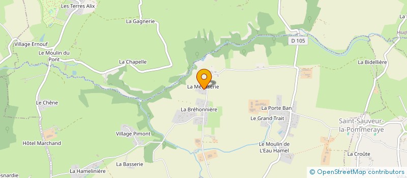 localisation de l'entreprise SCI BLACK PEARL MAREE  SAINT-JEAN-DES-CHAMPS