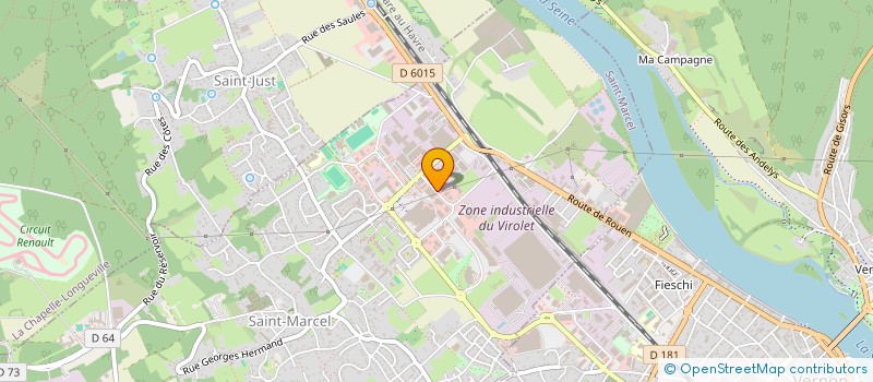 localisation de l'entreprise SCI BLACK SEA  SAINT-MARCEL