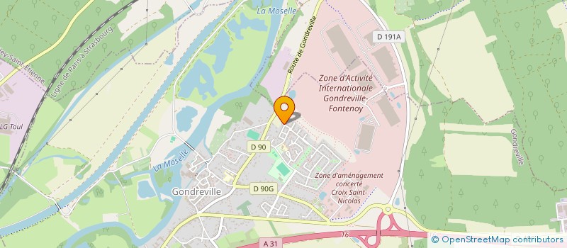 localisation de l'entreprise SCI BLACKFIRE  VILLEY-LE-SEC