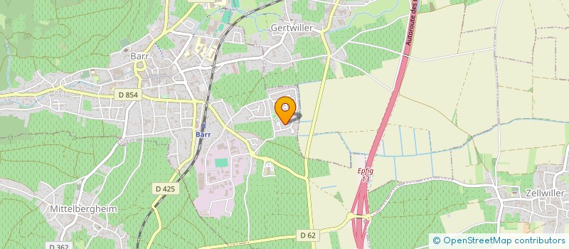 localisation de l'entreprise SCI BLADE IMMO  BARR