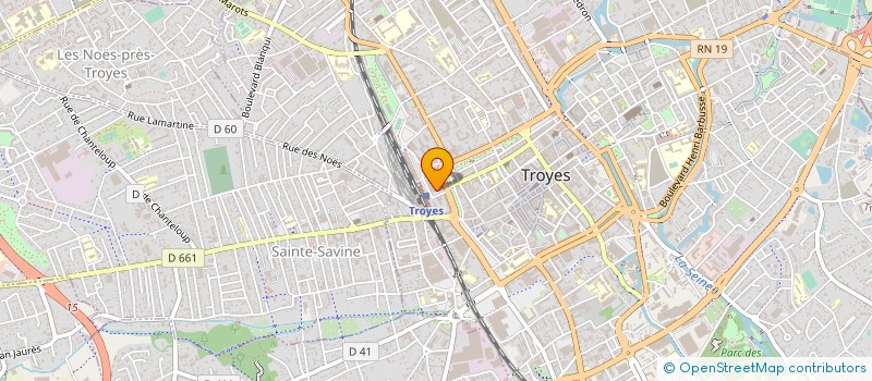 localisation de l'entreprise SCI BLADUM à TROYES