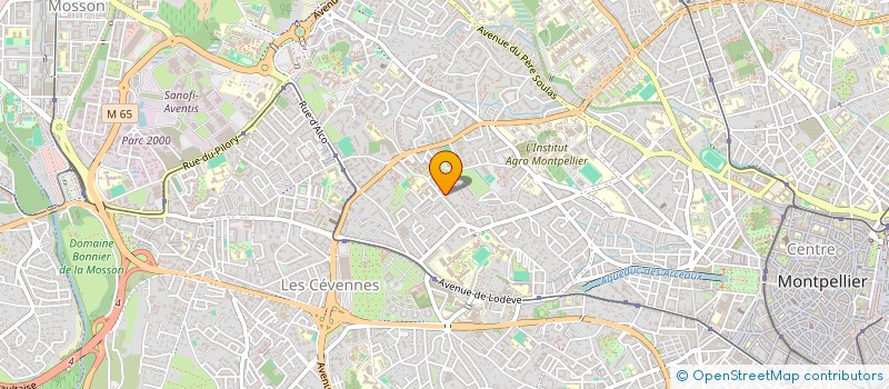 localisation de l'entreprise SCI BLAFON à MONTPELLIER