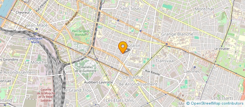 localisation de l'entreprise SCI BLAFOND  LYON