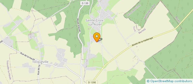 localisation de l'entreprise SCI BLAGAURAYNAL  BOURNEVILLE-SAINTE-CROIX