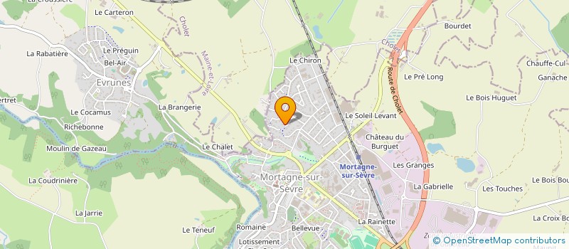 localisation de l'entreprise SCI BLAIN  MORTAGNE-SUR-SEVRE