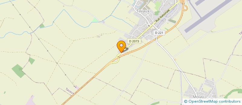 localisation de l'entreprise SCI BLAINE  TAVAUX