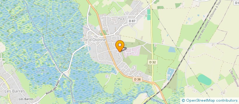 localisation de l'entreprise SCI BLAINEAU à L'ILE-D'OLONNE