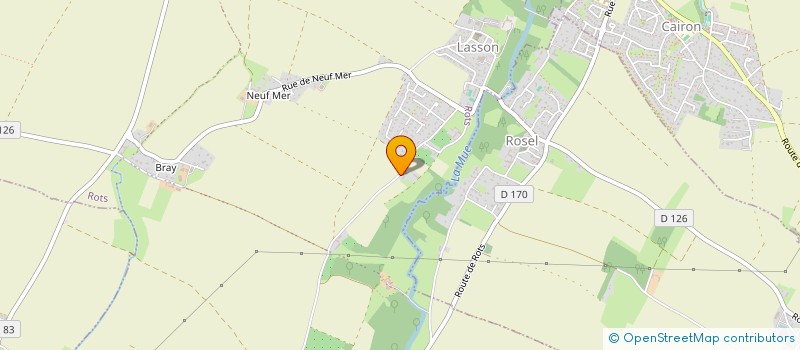 localisation de l'entreprise SCI BLAINV-ORNE  ROTS