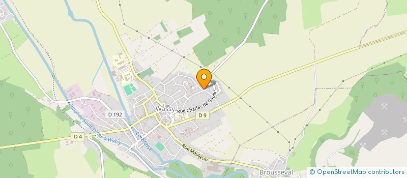 localisation de l'entreprise SCI BLAISOISE à VILLE-EN-BLAISOIS