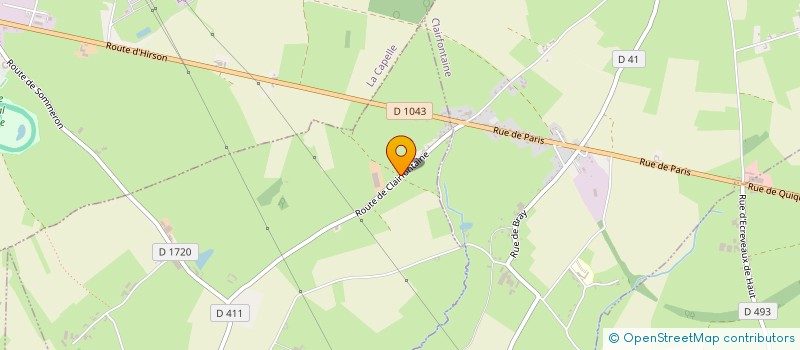 localisation de l'entreprise SCI BLAMPAIN ET OLIVIER  SOMMERON