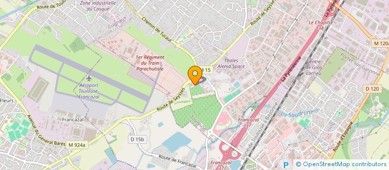 localisation de l'entreprise SCI BLANC  TOULOUSE