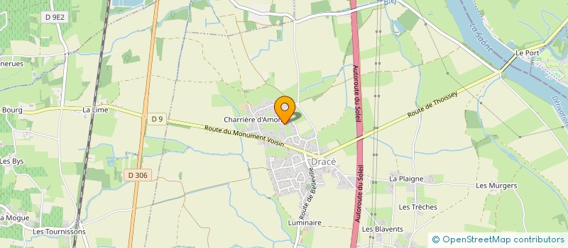 localisation de l'entreprise SCI BLANC  DRACE