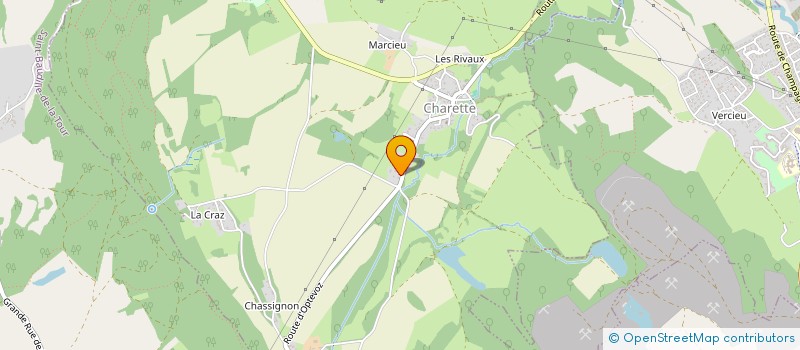 localisation de l'entreprise SCI BLANC  CHARETTE