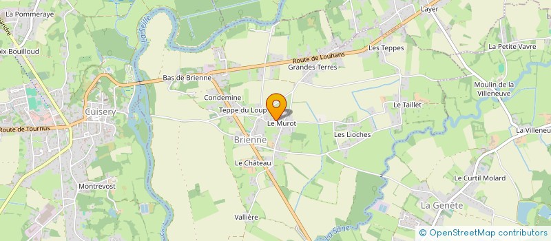 localisation de l'entreprise SCI BLANC  BRIENNE