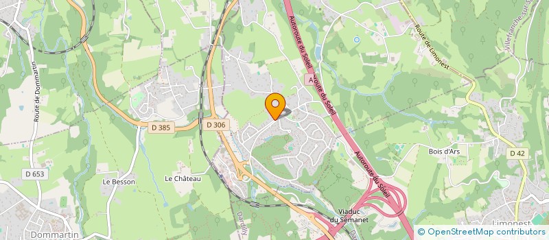 localisation de l'entreprise SCI BLANC BERNARD  LISSIEU