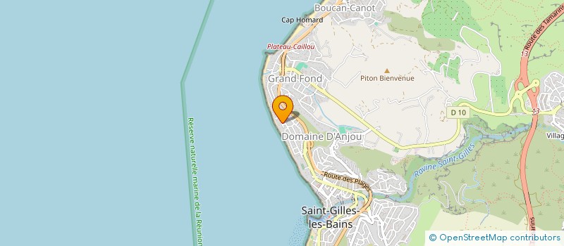localisation de l'entreprise SCI BLANC-GALEA à SAINT-PAUL