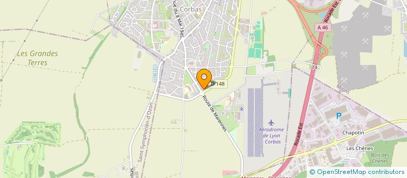 localisation de l'entreprise SCI BLANC-NOEL à CORBAS