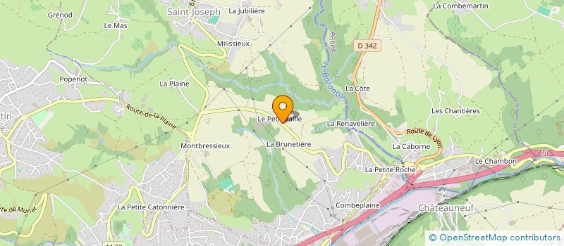 localisation de l'entreprise SCI BLANCAR  SAINT-JOSEPH