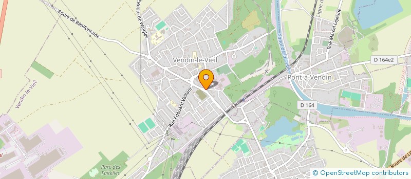 localisation de l'entreprise SCI BLANCHANT-DALEBA  VENDIN LE VIEIL