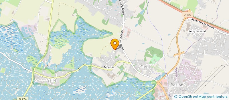 localisation de l'entreprise SCI BLANCHARD  GUERANDE