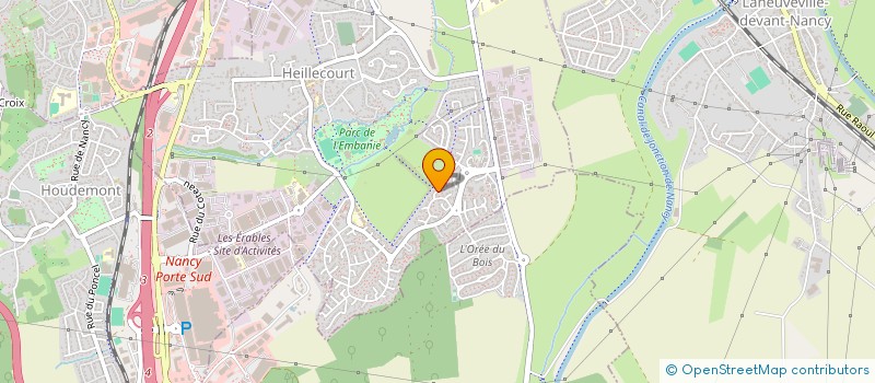 localisation de l'entreprise SCI BLANCHARD  HEILLECOURT