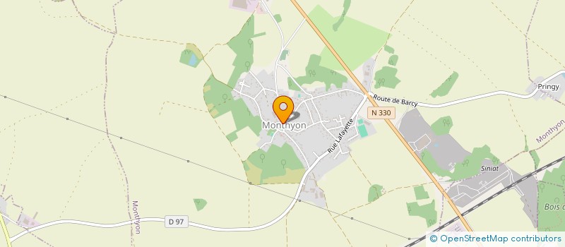 localisation de l'entreprise SCI BLANCHARD à MONTHYON