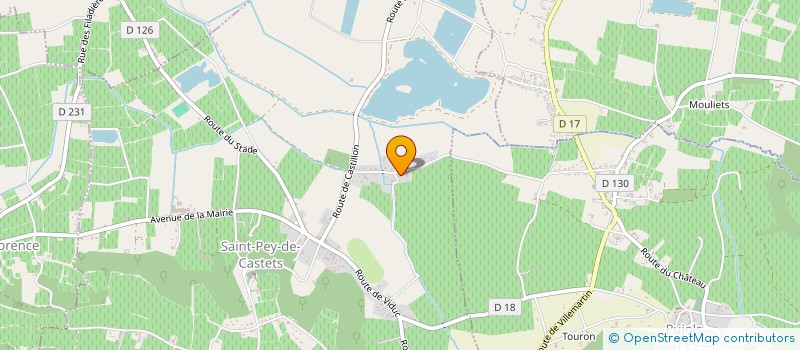 localisation de l'entreprise SCI BLANCHARD  SAINT-PEY-DE-CASTETS