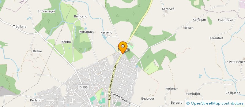 localisation de l'entreprise SCI BLANCHARD IMMOBILIER  SURZUR