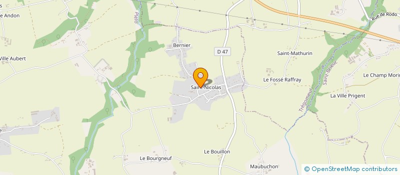 localisation de l'entreprise SCI BLANCHARDIERE à PLELO