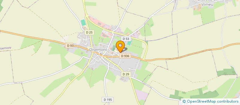 localisation de l'entreprise SCI BLANCHART  OISEMONT