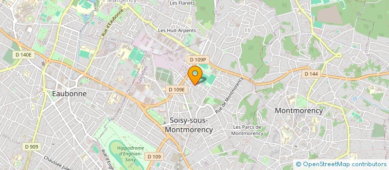localisation de l'entreprise SCI BLANCHE à SOISY-SOUS-MONTMORENCY