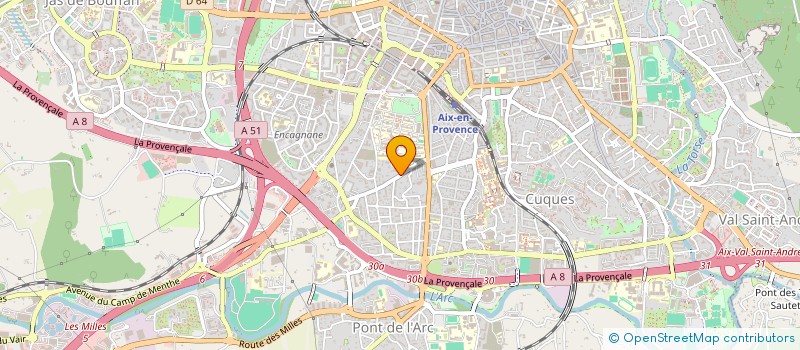 localisation de l'entreprise SCI BLANCHE à AIX-EN-PROVENCE