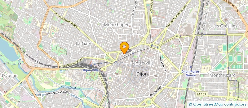 localisation de l'entreprise SCI BLANCHE à DIJON