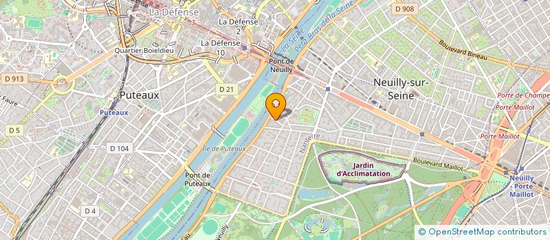 localisation de l'entreprise SCI BLANCHE&CO à NEUILLY-SUR-SEINE