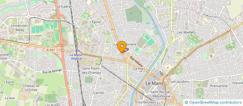 localisation de l'entreprise SCI BLANCHE CORDE  PARIS