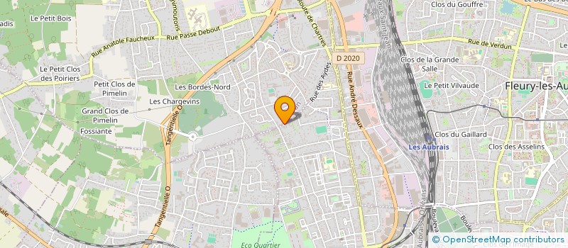localisation de l'entreprise SCI BLANCHE DES AYDES à SARAN