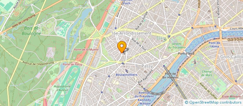 localisation de l'entreprise SCI BLANCHE MC  PARIS