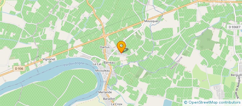 localisation de l'entreprise SCI BLANCHE RAJA  VIGNONET