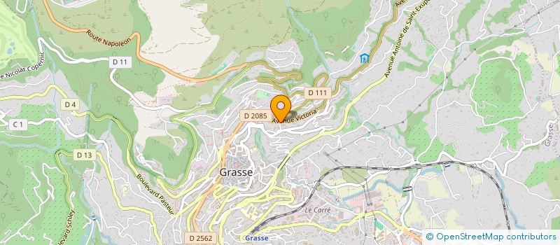 localisation de l'entreprise SCI BLANCHEMER à GRASSE