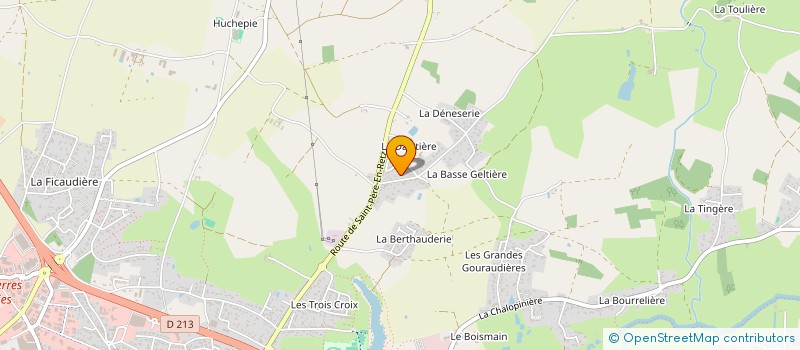 localisation de l'entreprise SCI BLANCHET  PORNIC