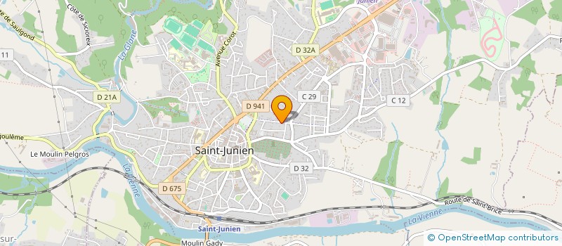 localisation de l'entreprise SCI BLANCHET PETIT à SAINT-JUNIEN