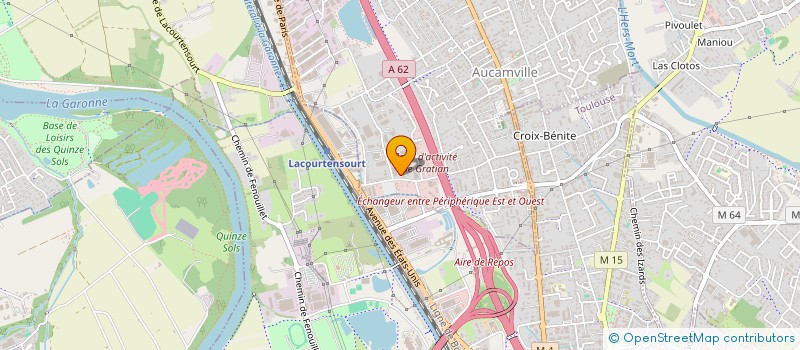 localisation de l'entreprise SCI BLANCHETTE INVEST à AUCAMVILLE