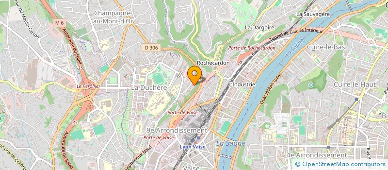 localisation de l'entreprise SCI BLANCHOT  LYON