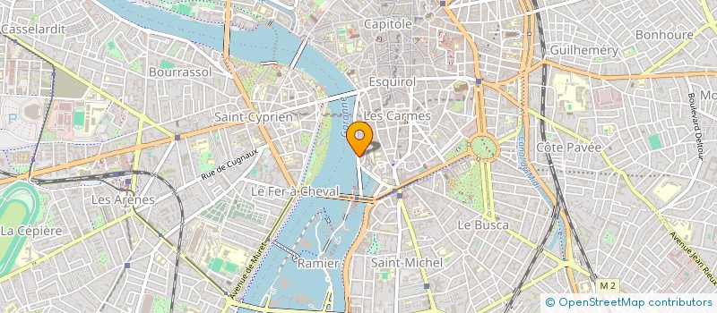localisation de l'entreprise SCI BLANCS MARINS à TOULOUSE