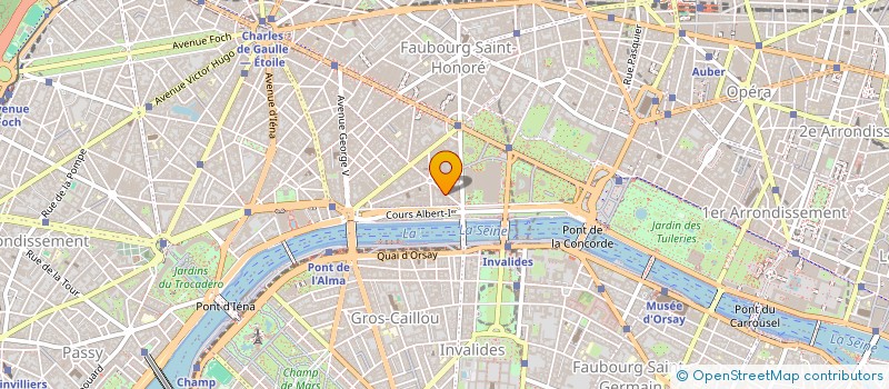 localisation de l'entreprise SCI BLANCS MILLS  PARIS