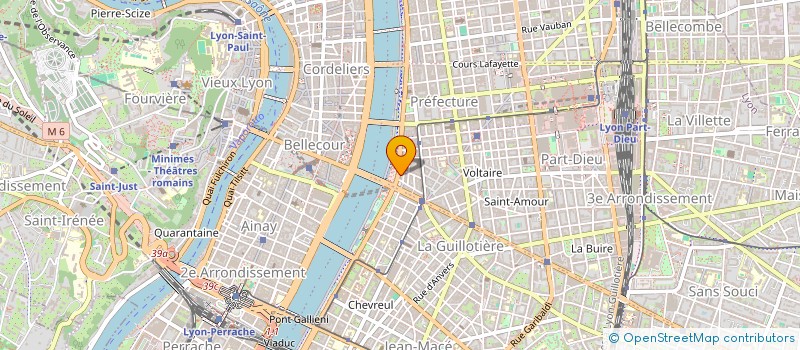 localisation de l'entreprise SCI BLANDAN TERME  LYON