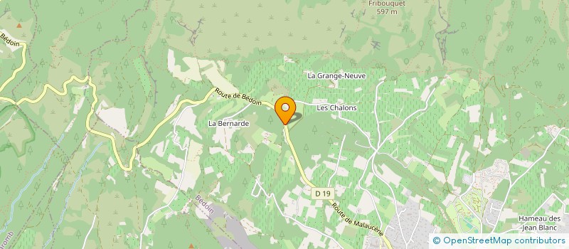 localisation de l'entreprise SCI BLANDINE  BEDOIN